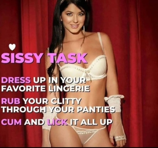 sissy task daily