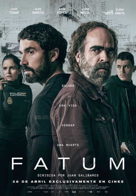 “FATUM” LOGRA UNA MEDIA POR COPIA DE 1.025 EN SU ESTRENO EN CINES