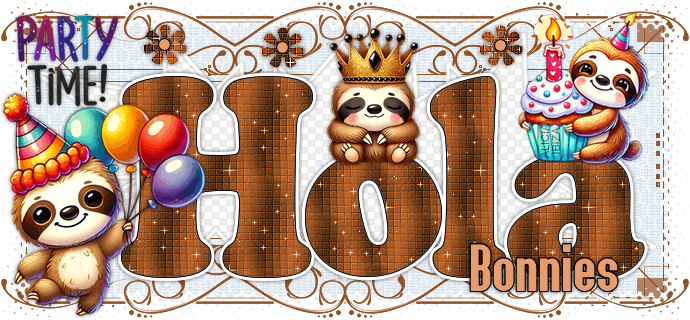 Hola Sloth Bears bonnies