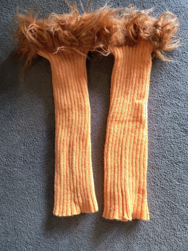 Orange Legwarmers