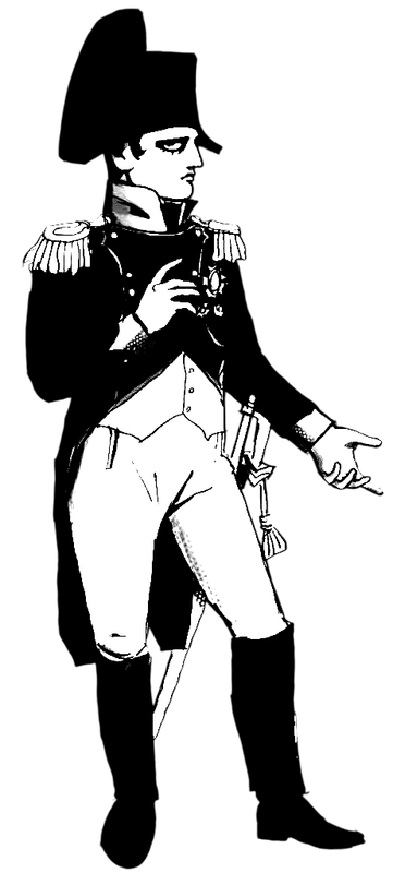 napoleon art by dinakisss on twt