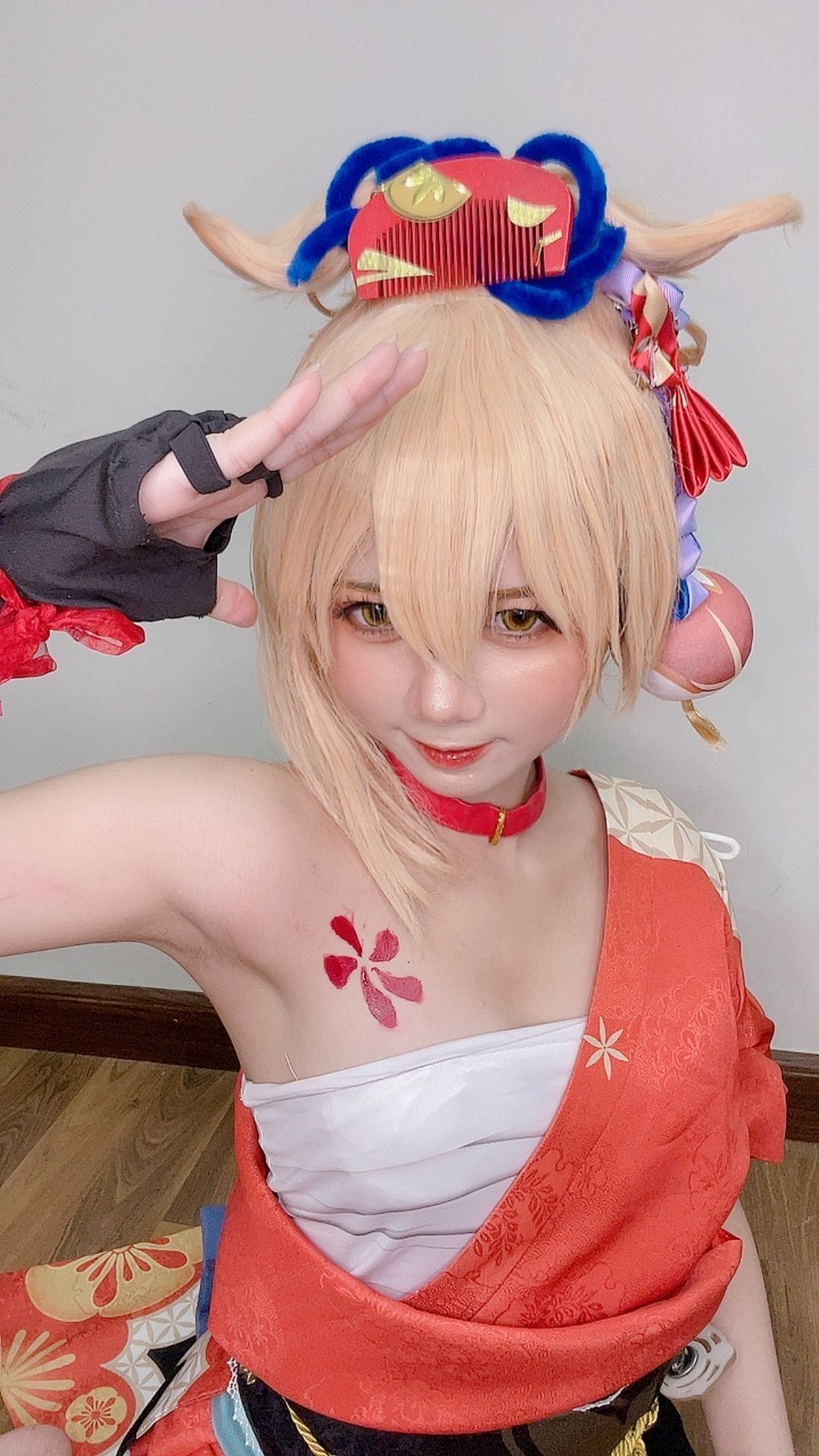 PoppaChan Yoimiya Cosplay (Genshin Impact) HD Photos – 80 Images 270MB插图2