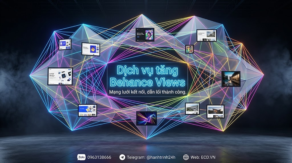 tăng behance views nhanh behance adobe