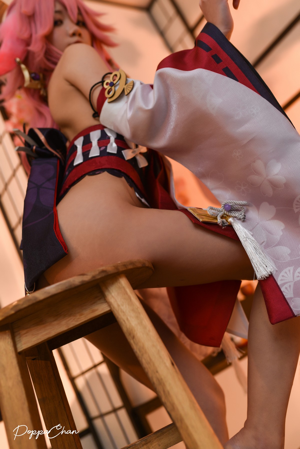 PoppaChan Yae Miko Cosplay (Genshin Impact) – 55 Photos 224MB插图