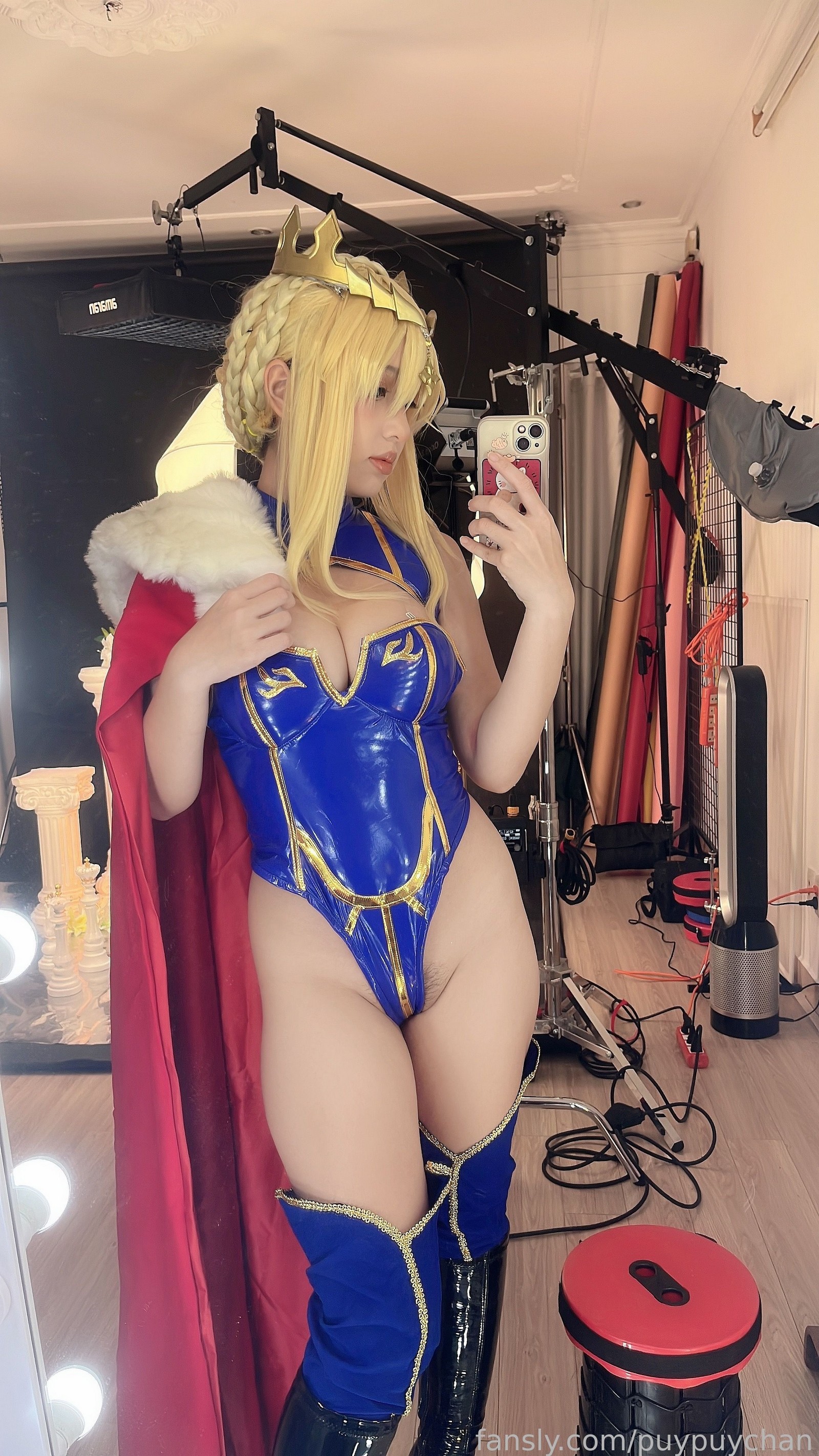 Puy Puy – Artoria Lancer Cosplay 高清写真+视频（135P+24V-481MB）FGO插图9