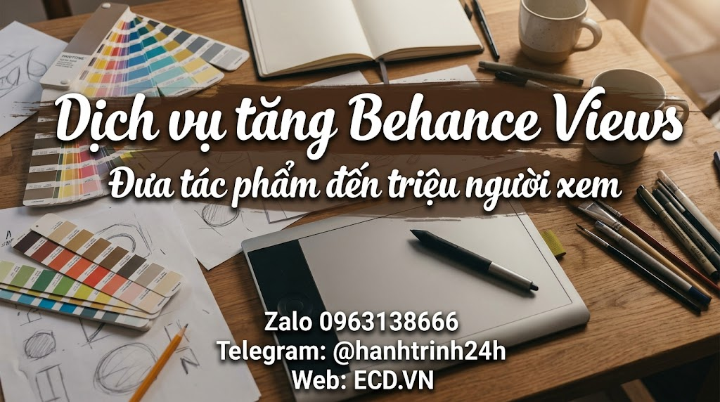 tăng behance views cao cấp tăng engagement