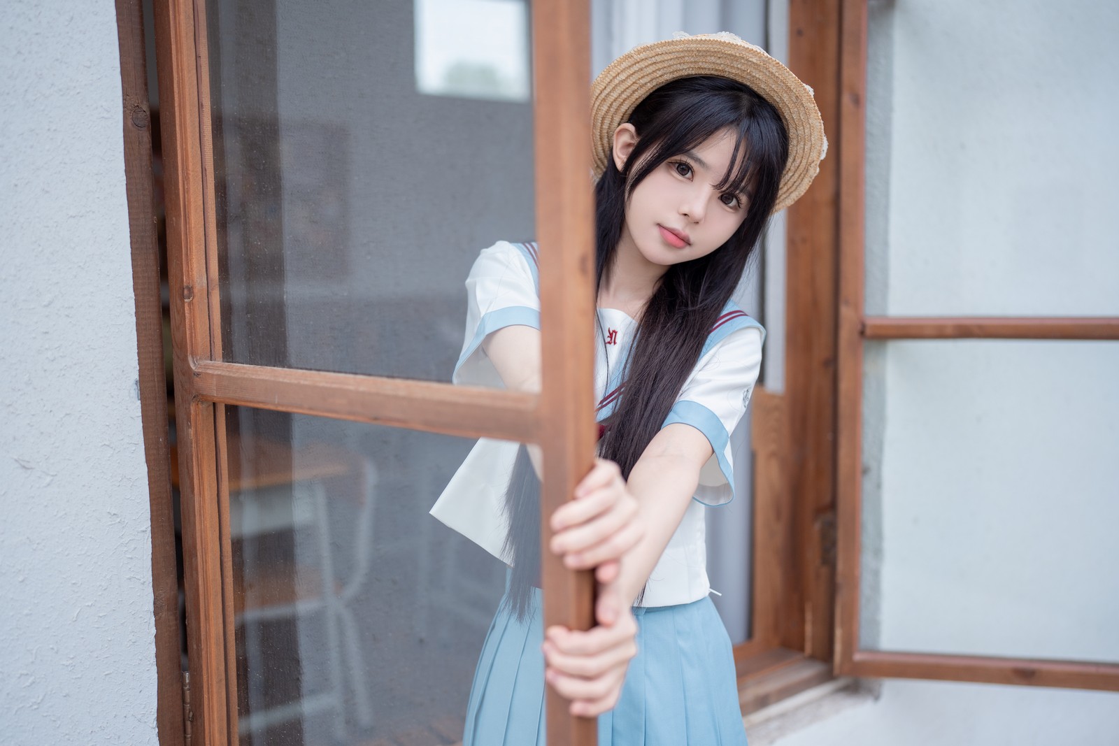rua阮阮 雪糕 主题 写真合集｜夏日清凉少女写真（40P｜527MB）插图8