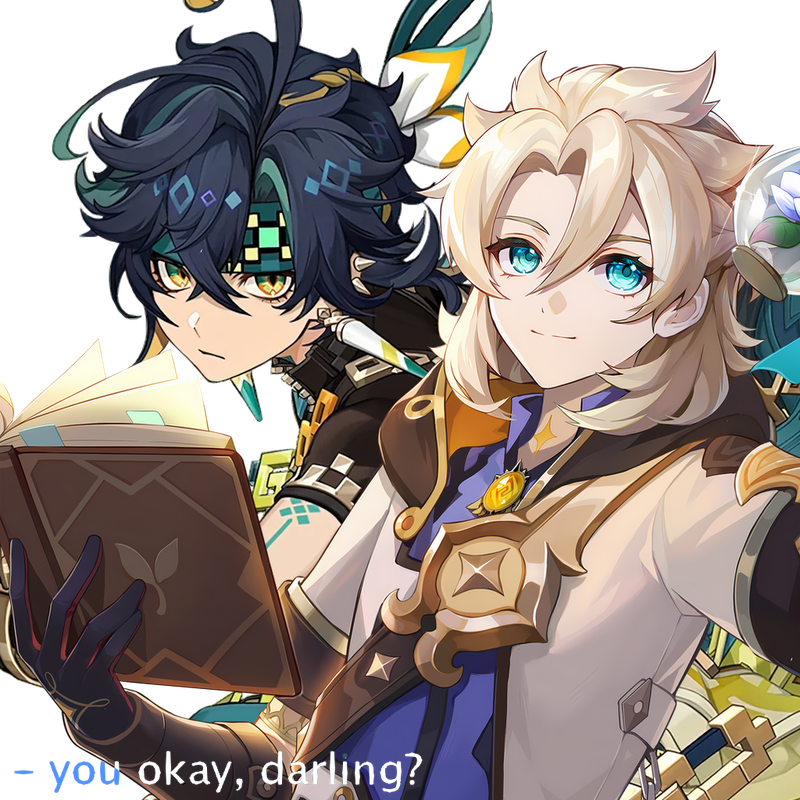 image edited by me (click for main), i found some transparent pngs and edited