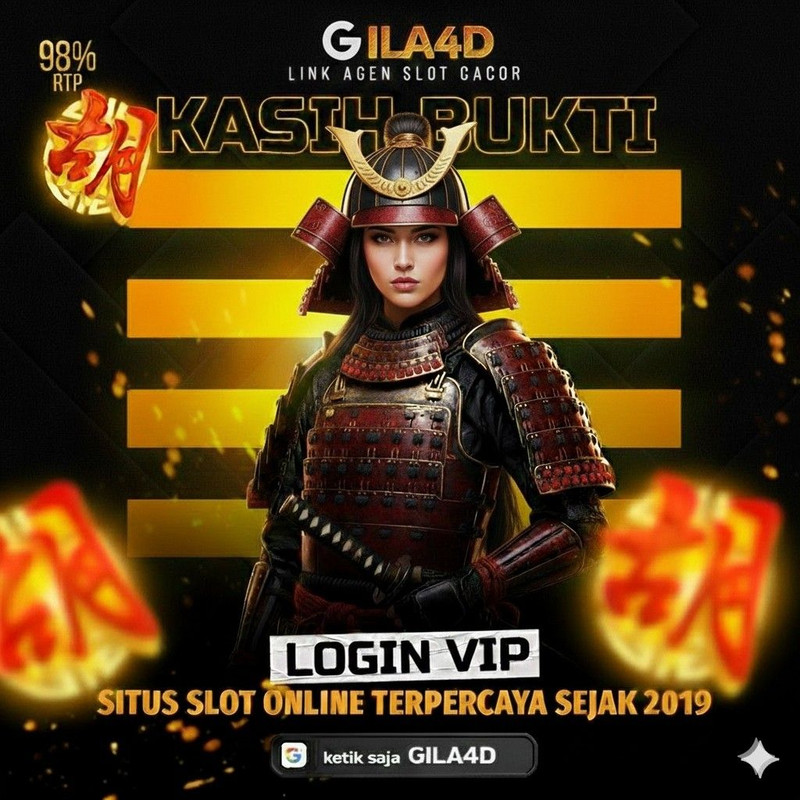 GILA4D ⚡️ Situs Slot Gacor Anti Kalah & Deposit QRIS 5000 Tanpa Potongan