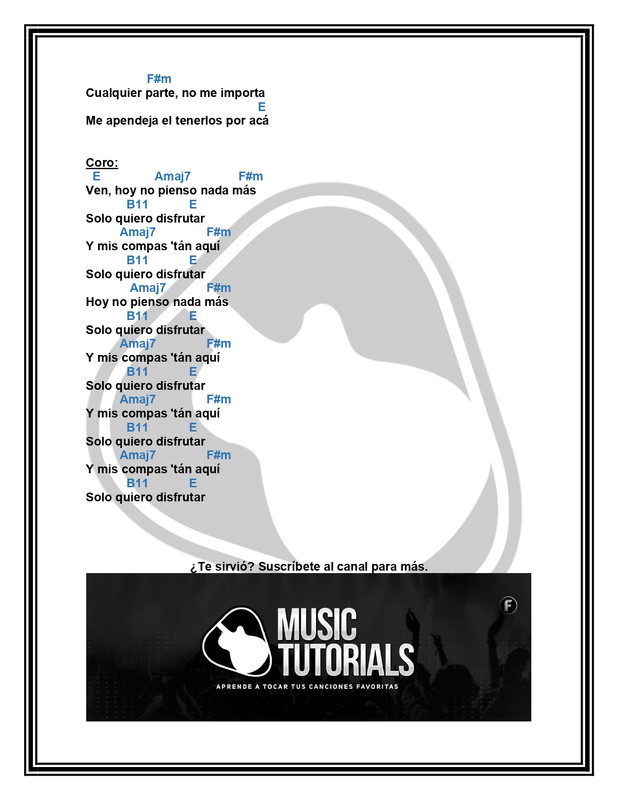 Mis Compas Tan Aquí Kevin Kaarl Letra y Acordes by MUSICTUTORIALS_page-0002
