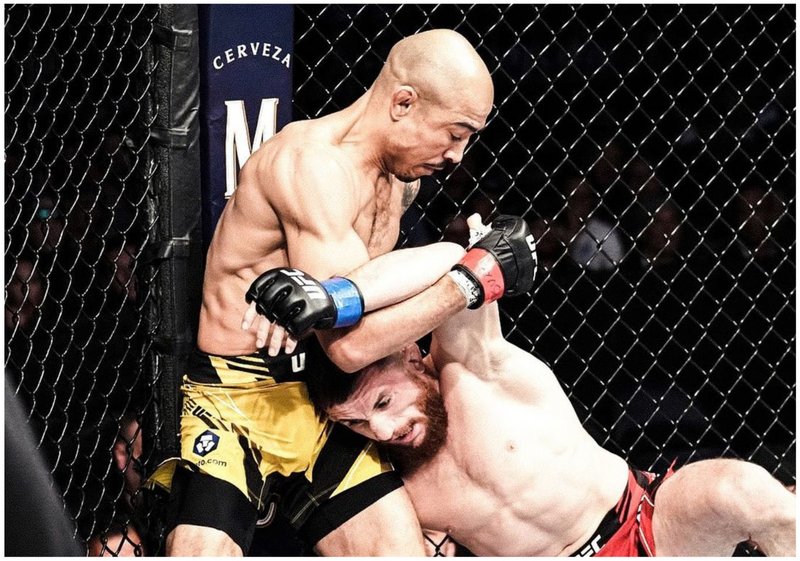 Мераб Двалишвили надигра Жозе Алдо в UFC 278