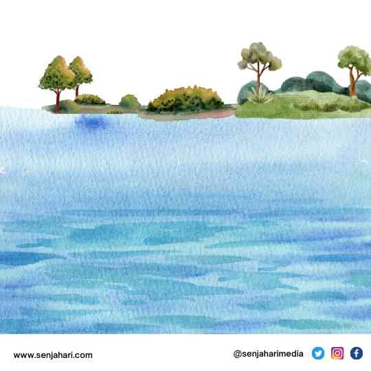 Ilustrasi Danau