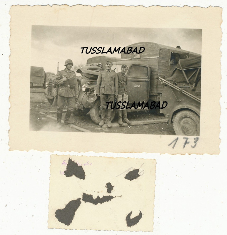 Feldküche Lastwagen lkw Technik Soldaten Helm Le