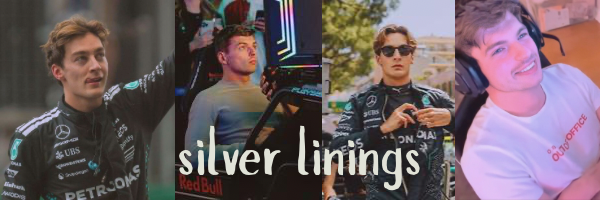 Silver Linings Header with Photos of George and Max