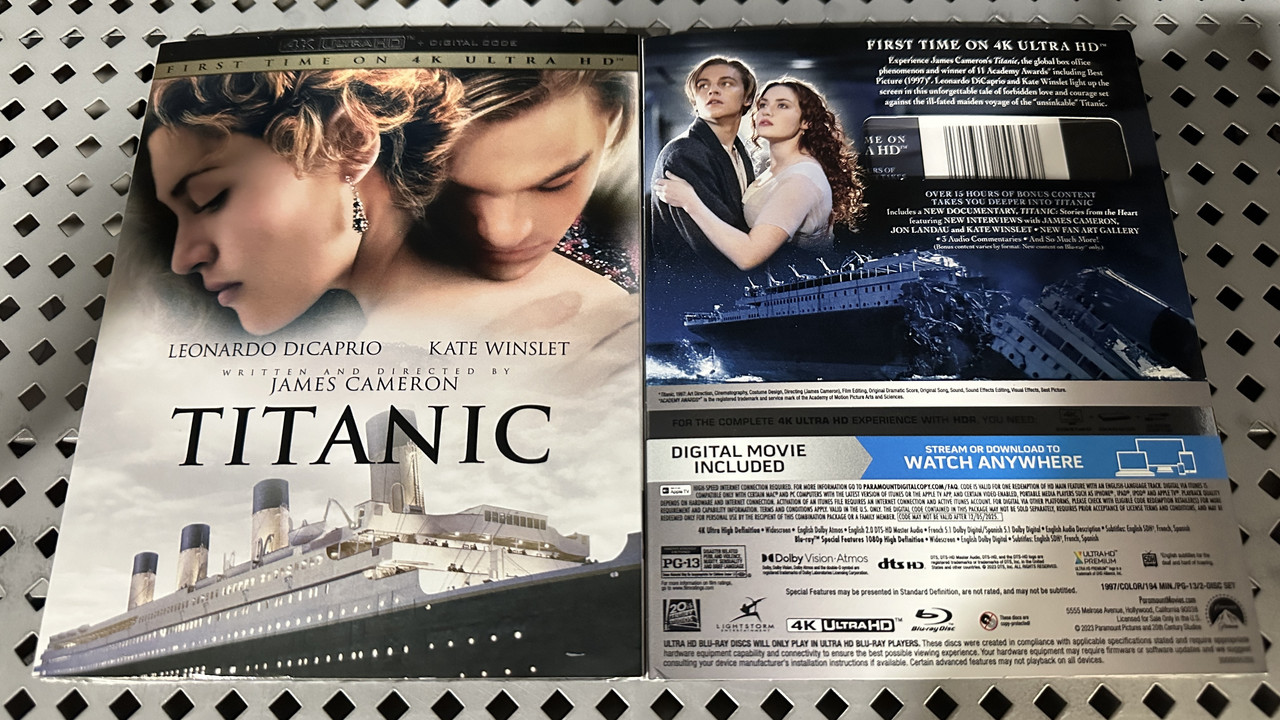 Titanic 4K Blu-ray Review