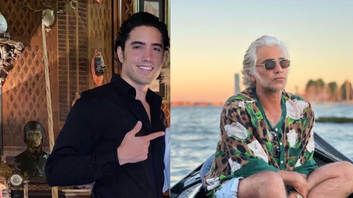 Hijo de Alejandro Fernández defiende a su papá de burlas por su look de señora