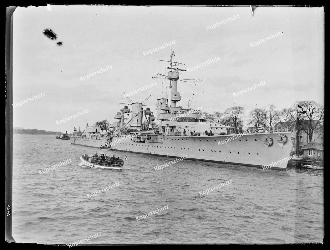 KREUZER KÖNIGSBERG Kriegsschiff Deutsches Reich 