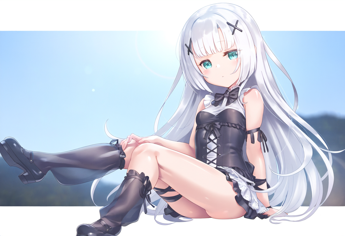 1girl, ks (xephyrks), NDGD, ohlia, {kobayashi ritz}, reoen, {{{outdoors, photo b s-3145043228