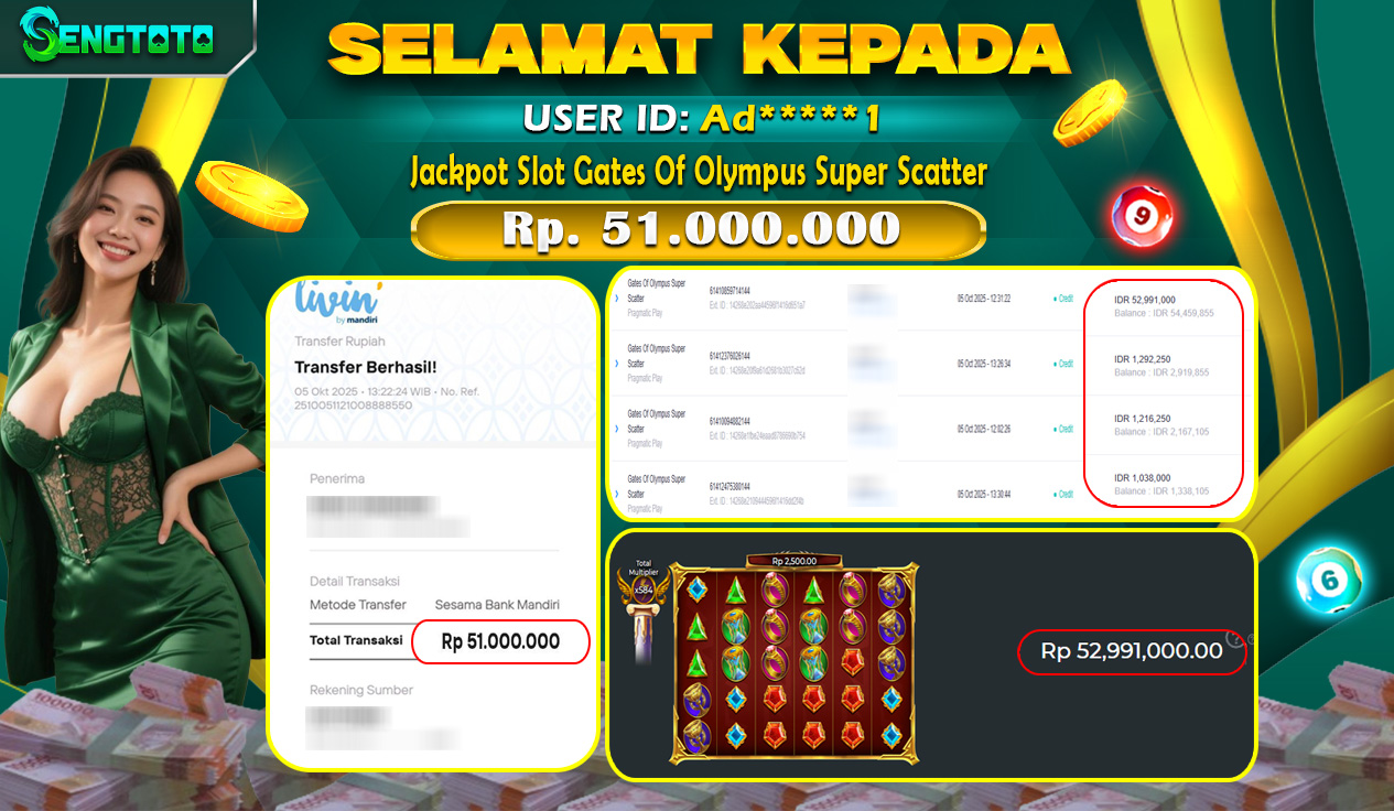 BUKTI PEMBAYARAN SLOT GATES OF OLYMPUS SUPER SCATTER