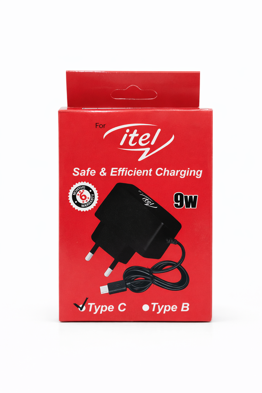 itel Safe & Efficient Charging 9W Type-C