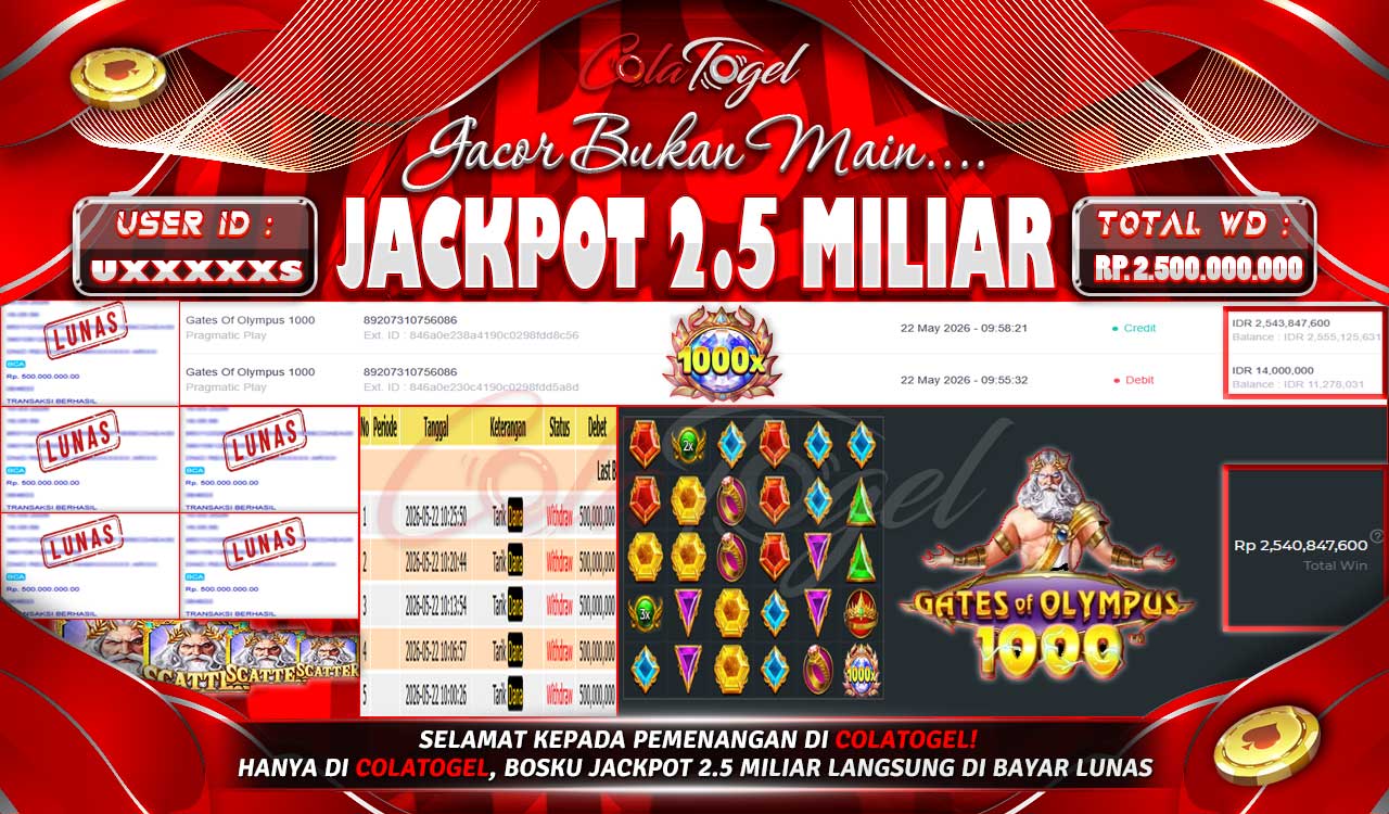 JACKPOT SLOT GACOR!!