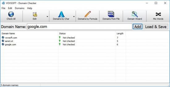 VovSoft Domain Checker 7.3.0 + crack 1 th itn We6o RRE1e IXns GWXg1l Xef Ms Ybbpt