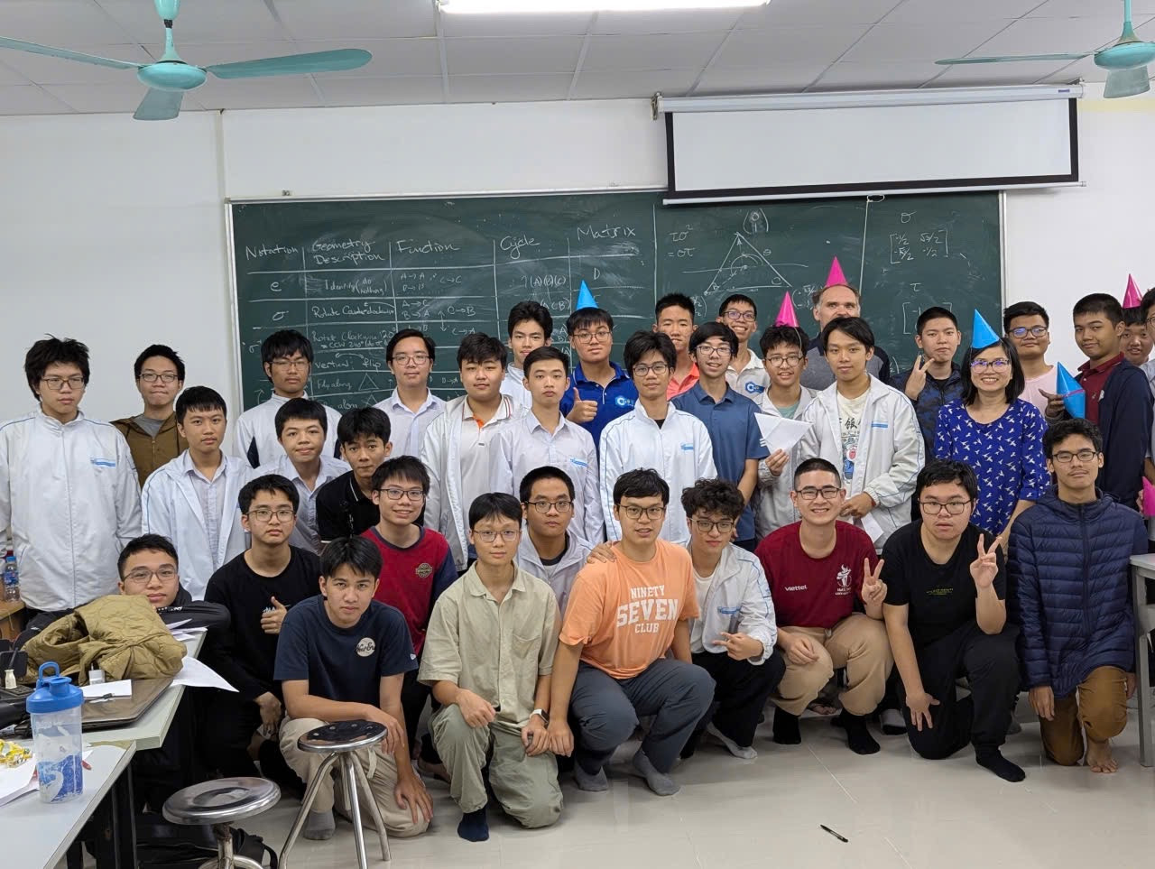 Ấn tượng bài giảng Toán từ các giáo sư Mỹ