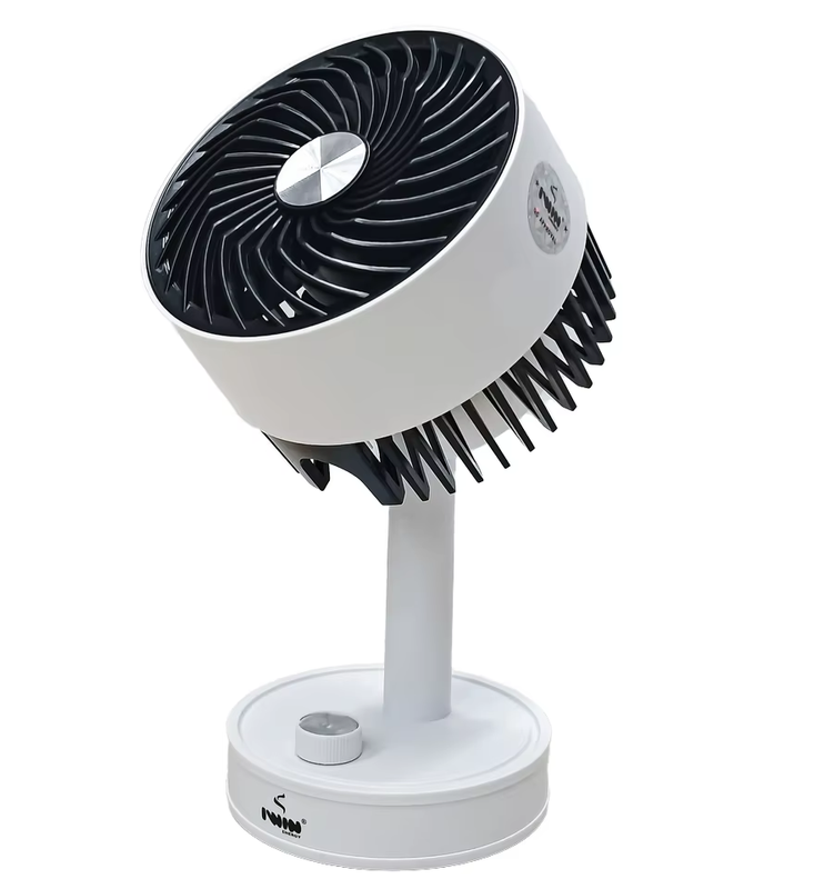 Rechargeable 5 Inch Solar Table Fan AC DC IW8038-A