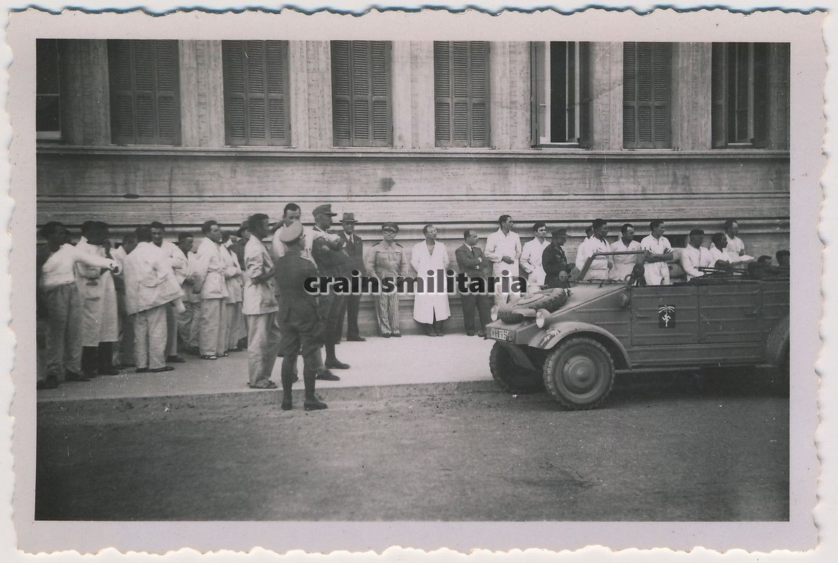 Orig. Foto Volkswagen Kübelwagen Typ 82 Konzert 