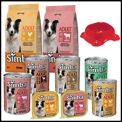 CIBO PER CANI PATE' BOCCONCINI CROCCHETTE CROCCANTINI SCATOLETTE MANZO POLLO VITELLO AGNELLO VERRDURE FEGATO CIBO SECCCO UMIDO CIOTOLA PER CANI