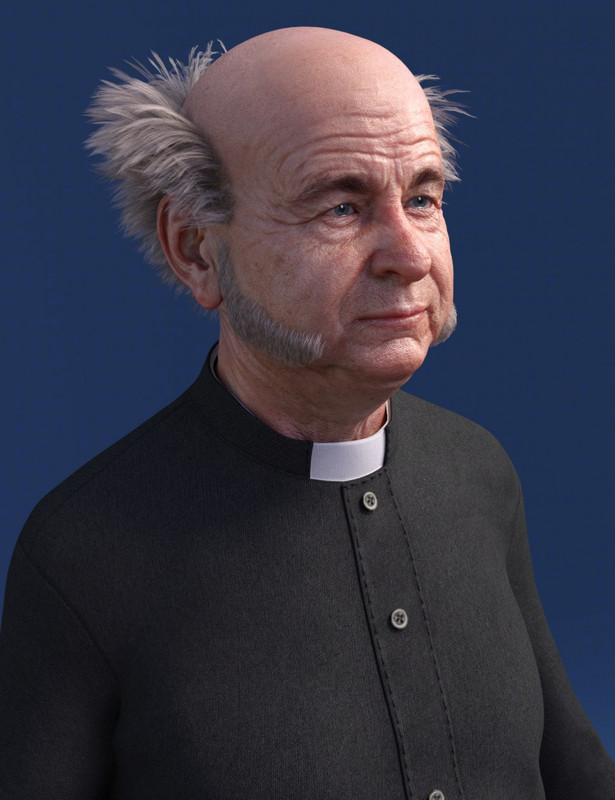 Classic Vicar Outfit for Genesis 8 Male(s) Classic Vicar Outfit for Genesis 8 Male(s)