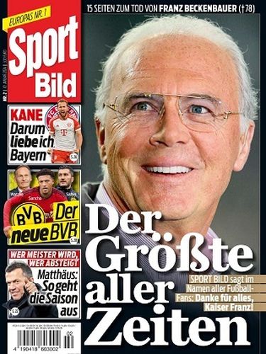 Cover: Sport Bild Magazin No 02 vom 10  Januar 2024