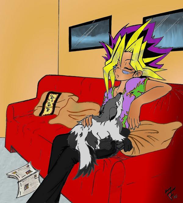 Hình vẽ Atemu (Yami Yugi) bộ YugiOh (vua trò chơi) - Page 9 2_Atemp_301