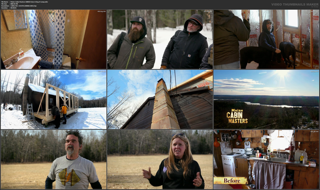 Maine Cabin Masters S08E03 Give A Dog A Camp.mkv