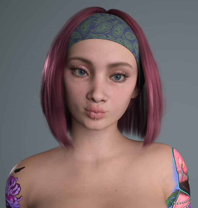 Bernice Character Morph for Genesis 8.1 Female