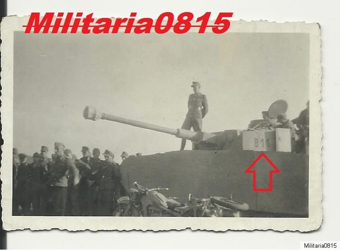 Foto 2 WK 1944 Panzer 4 Ausführung H Langrohr Se