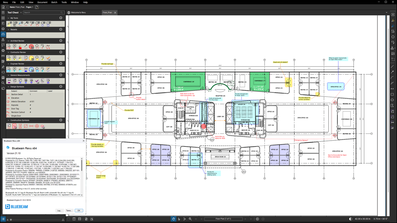 Working with Bluebeam Revu 21.10.0 full activated