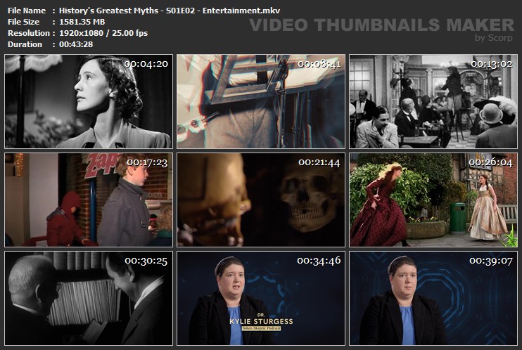 History's Greatest Myths - S01E02 - Entertainment.mkv