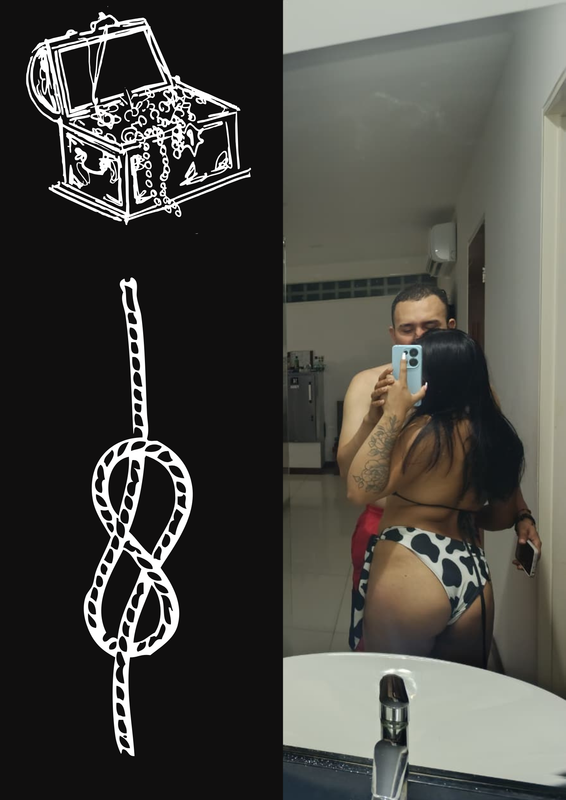 Póster Vertical promocional de pizza en crema (3)