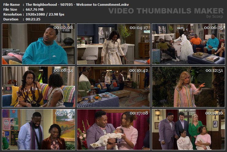 The Neighborhood - S07E05 - Welcome to Commitment.mkv