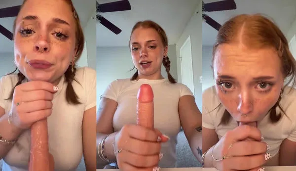 Mila Cherry Gives A JOI Using A Dildo