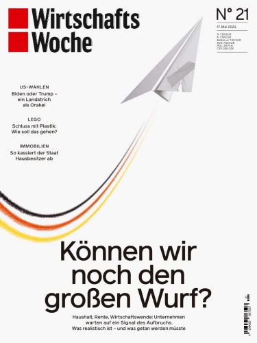 Cover: Wirtschaftswoche Magazin No 21 vom 18  Mai 2024