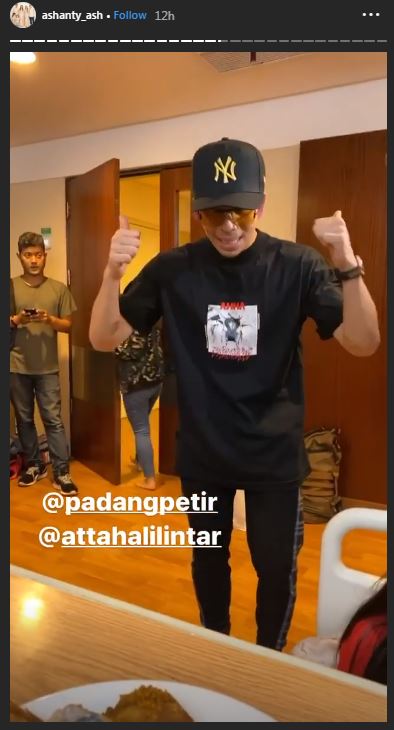Atta menjenguk Ashanty
