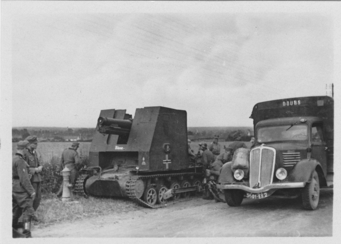 Panzerjäger SFL Sturmpanzer I BISON - Name Diana