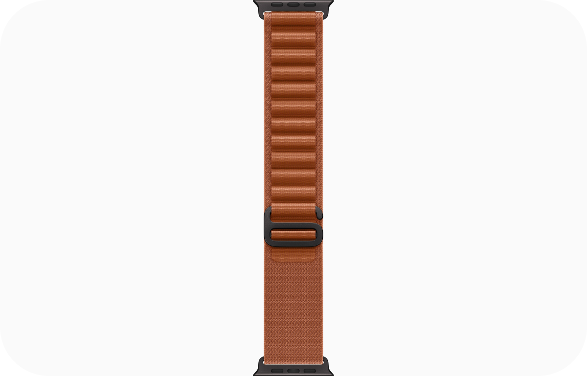 Apple Watch Ultra 3 Terra Cotta Alpine Loop