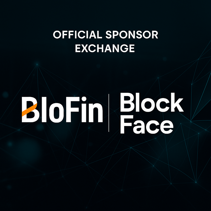 Logo de BloFin y Block Face