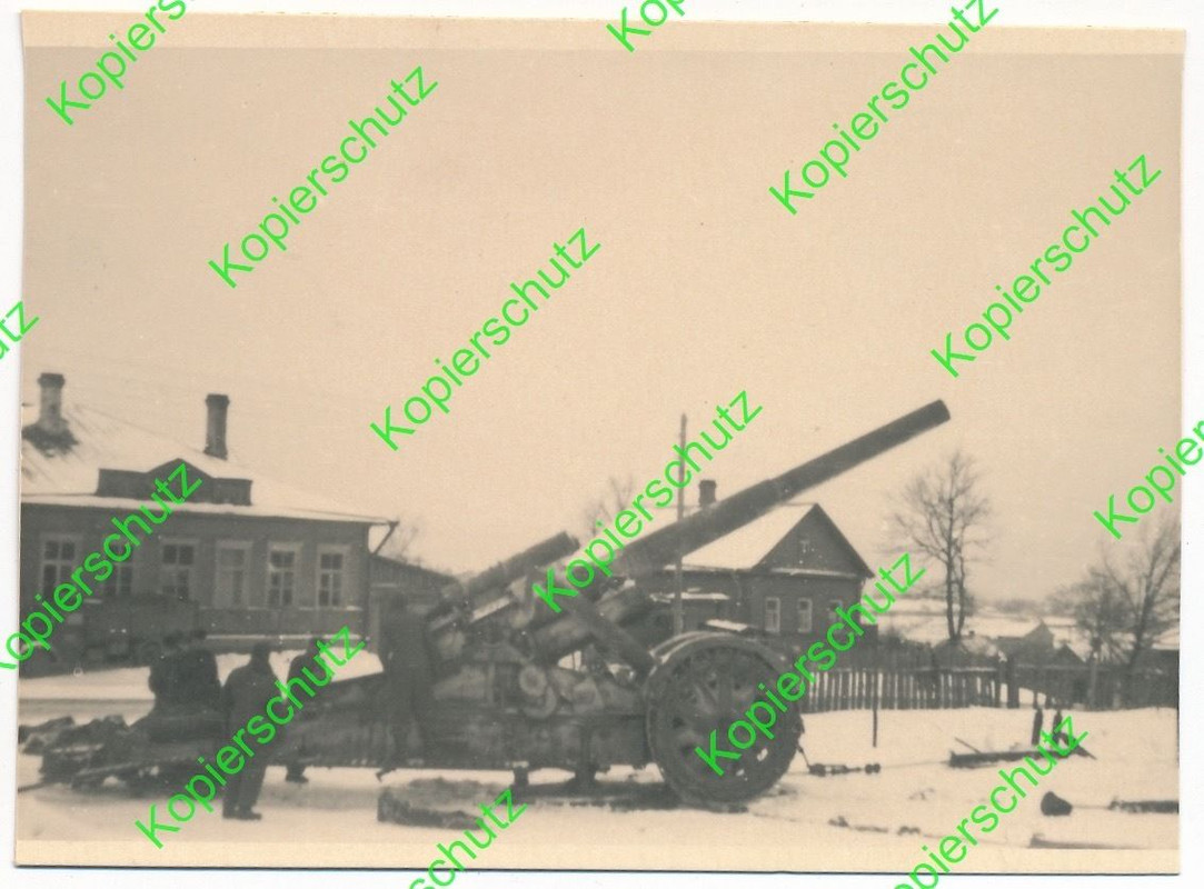 Altes orig. Foto Estland 1944 Narva Nara 21cm Mörser