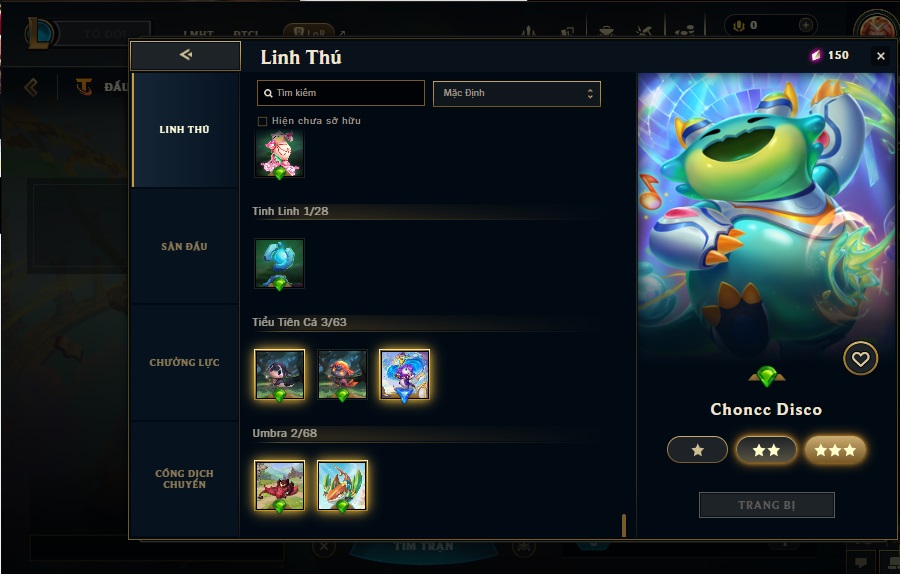 Acc DTCL # - Không Khung