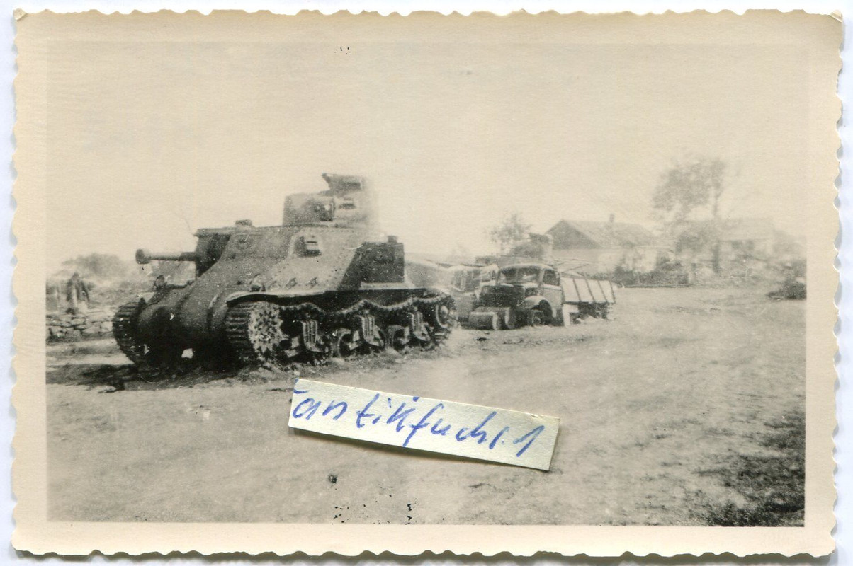 schwerer russ.Panzer in Rußland aus Amerika stammend 1942