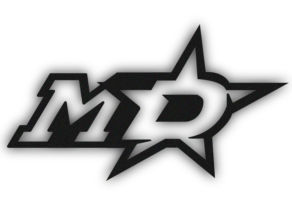 Logo plein MD — Marcel Doret